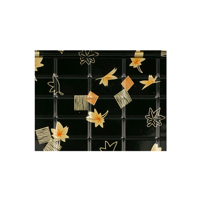 RÉCIPIENTS + COUVERCLES POUR "SUSHI"  24x15x4 CM NOIR PS (300 UNITÉ) – Image 4