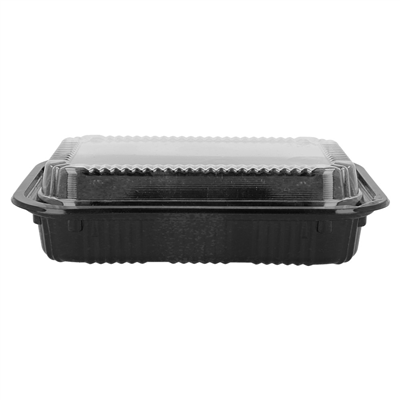 SETS BARQUETTES + COUVERCLES  17x11,5x5 CM NOIR PS (500 UNITÉ) – Image 3