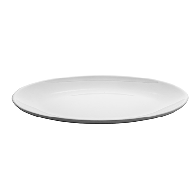 ASSIETTES OVALES 'ASAMI WARE'  46x32 CM BLANC MÉLAMINE (6 UNITÉ) – Image 4