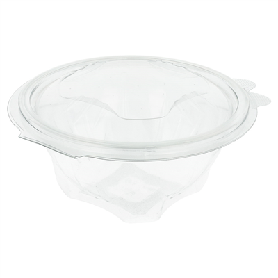 SALADIERS AVEC CHARNIÈRE 500 ML Ø 13,1x8,4 CM TRANSPARENT RPET (600 UNITÉ) – Image 2