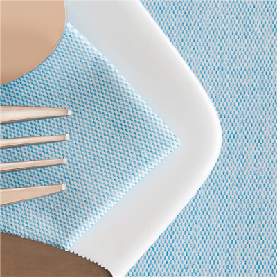 SETS DE TABLE 'DRY COTTON' 55 G/M2 30x40 CM TURQUOISE AIRLAID (800 UNITÉ) – Image 3