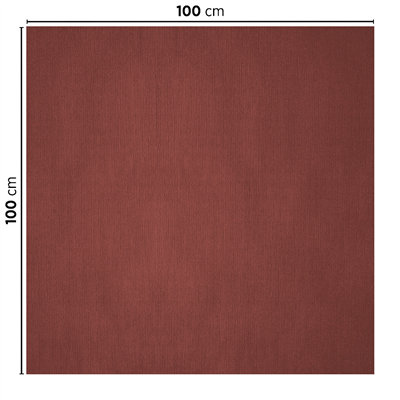 NAPPES PLIAGE M  48 G/M2 100x100 CM BORDEAUX CELLULOSE (200 UNITÉ) – Image 2