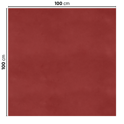 SETS DE TABLE PLIAGE Z 'SPUNBOND' 60 G/M2 100x100 CM BORDEAUX PP (200 UNITÉ) – Image 2