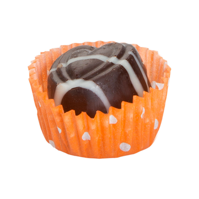 CAPSULES 'PETITS FOURS - POLKA' 50 G/M2 Ø 2,5x1,6 CM ASSORTI PARCH.INGRAISSABLE (1000 UNITÉ) – Image 2