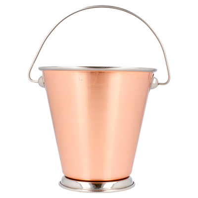 MINI SEAUX 'ARTINOX'  Ø 12x12 CM CUIVRE INOX (12 UNITÉ) – Image 2