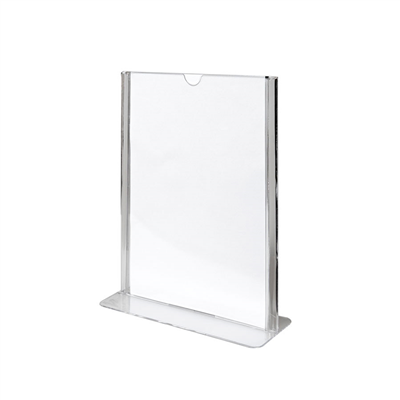 PORTE MENUS DE TABLE DIN-A6  10,5x14,8 CM TRANSPARENT PS (20 UNITÉ)