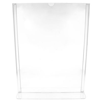 PORTE MENUS DE TABLE DIN-A4  21x29,7 CM TRANSPARENT PS (10 UNITÉ) – Image 2
