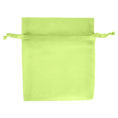 48 U. SACHETS ORGANDY AVEC FERMETURE  15x24 CM MENTHE MICROFIBRE (1 UNITÉ)