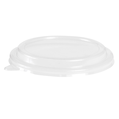 COUVERCLE POUR CODE 204.07 'BIONIC'  Ø 16,3x3,5 CM TRANSPARENT PET (400 UNITÉ)