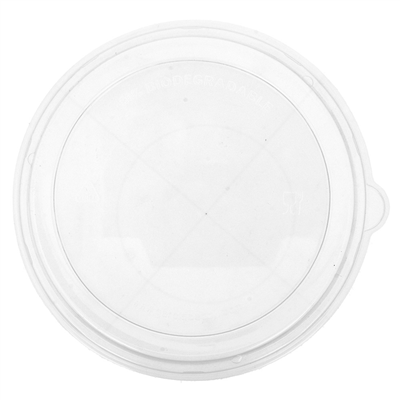 COUVERCLE POUR CODE 204.09 'BIONIC'  Ø 20,5x3,7 CM TRANSPARENT PET (200 UNITÉ) – Image 3