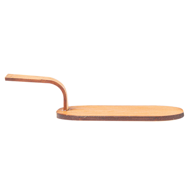 MINI PELLES POUR SNACKS  8x5 CM NATUREL BAMBOU (100 UNITÉ) – Image 2