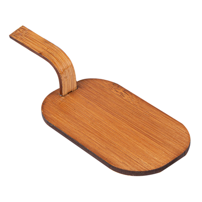 MINI PELLES POUR SNACKS  8x5 CM NATUREL BAMBOU (100 UNITÉ)