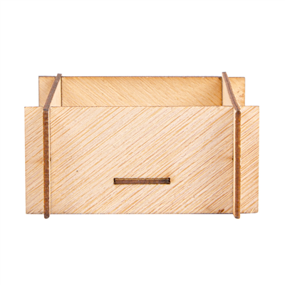 MINI RÉCIPIENTS POUR MISE EN BOUCHE  6,3x6,3x3 CM NATUREL BAMBOU (100 UNITÉ) – Image 2