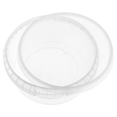 RÉCIPIENTS INVIOLABLES + COUVERCLES 300 ML Ø 11,8x5 CM TRANSPARENT PP (240 UNITÉ) – Image 3