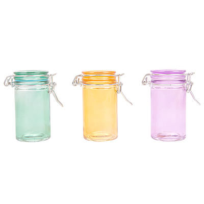 CANISTER POUR MISE EN BOUCHE 'WAKI GLASS' 70 ML Ø 4,5x8,6 CM ASSORTI VERRE (96 UNITÉ) – Image 2