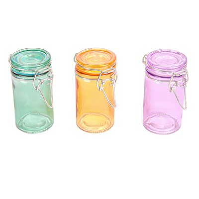 CANISTER POUR MISE EN BOUCHE 'WAKI GLASS' 70 ML Ø 4,5x8,6 CM ASSORTI VERRE (96 UNITÉ)