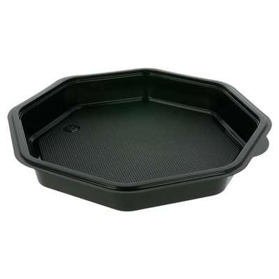 RÉCIPIENTS 1064 ML 23x23x5 CM NOIR PS (200 UNITÉ) – Image 4