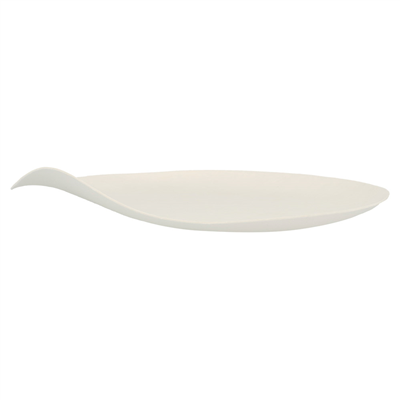ASSIETTES MARU M 'BIONIC'  Ø 16,5x2,4 CM BLANC BAGASSE (200 UNITÉ) – Image 2
