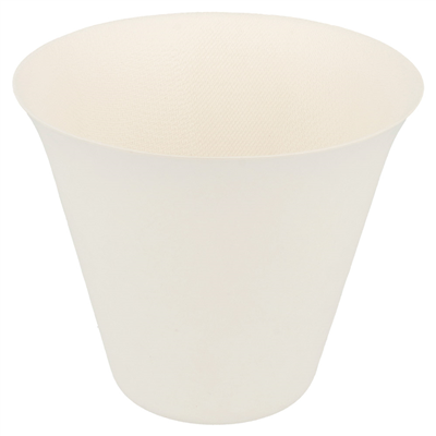 GOBELETS TUMBLER 'BIONIC' 335 ML Ø 9,9x8,5 CM BLANC BAGASSE (200 UNITÉ)