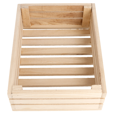 BOÎTE PRÉSENTATION BUFFET  20,3x15,2x6 CM NATUREL BOIS (1 UNITÉ) – Image 3