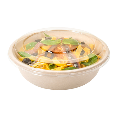 COUVERCLES POUR SALADIERS 211.77 'BIONIC'  Ø 19x1,7 CM TRANSPARENT PET (500 UNITÉ) – Image 4