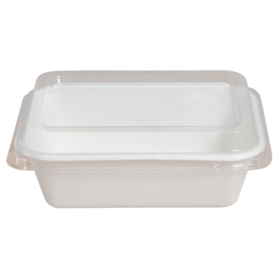 COUVERCLE POUR CODE 212.86 'BIONIC'  18x12,5x2 CM TRANSPARENT PET (500 UNITÉ)