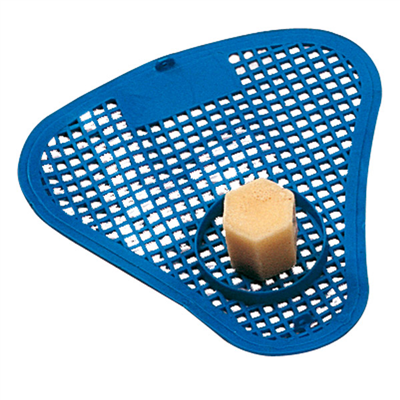 GRILLE UNIVERSELLE "WC" + PASTILLE 90 G  16 x 18 CM PLASTIQUE (12 UNITÉ)