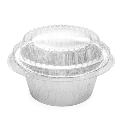 COUVERCLES POUR RÉFÉRENCE 340.23  Ø 9,5x2,2 CM TRANSPARENT PET (50 UNITÉ)