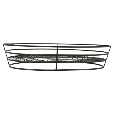 BASKET OVALE  28x20,5x5,7 CM NOIR ACIER (24 UNITÉ) – Image 2