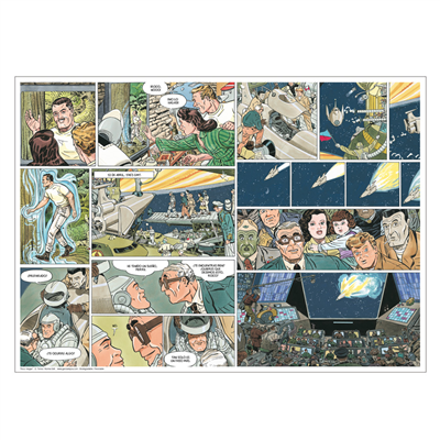 SETS DE TABLE OFFSET COMIC 70 G/M2 31x43 CM QUADRICHROMIE PAPIER (2000 UNITÉ) – Image 2