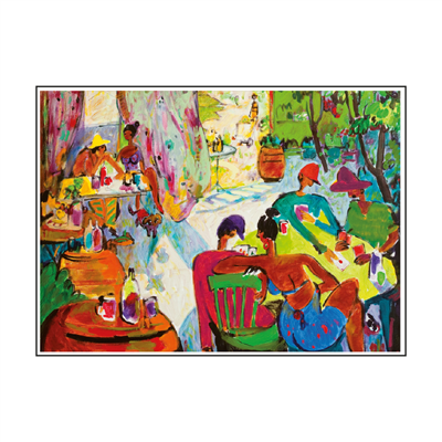 SETS DE TABLE OFFSET BAR EN REP. DOMINICANA 70 G/M2 31x43 CM QUADRICHROMIE PAPIER (2000 UNITÉ)
