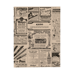 PAPIER INGRAISSABLES FAST FOOD PFAS FREE 'TIMES' 38 G/M2 28x34 CM NATUREL PARCH.INGRAISSABLE (1000 UNITÉ)