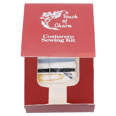 NÉCESSAIRES COUTURE STANDARD 'TOUCH OF CHARM'  4,7x7,1 CM BORDEAUX (200 UNITÉ) – Image 2