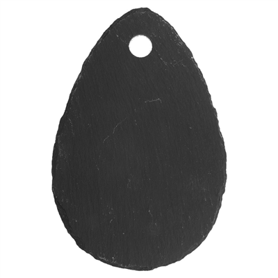 PLATEAUX PRÉSENTATION  22,9x15,2x0,4 CM NATUREL ARDOISE (9 UNITÉ)