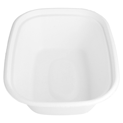 PLATEAUX 'BIONIC' 1800 ML 23,1x18,2x7,7 CM BLANC BAGASSE (300 UNITÉ) – Image 3