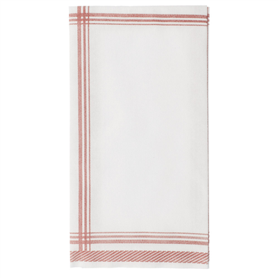 SERVIETTES PLI. 1/8 'LIKE LINEN - COTTAGE' 70 G/M2 45x45 CM BORDEAUX SPUNLACE (600 UNITÉ)