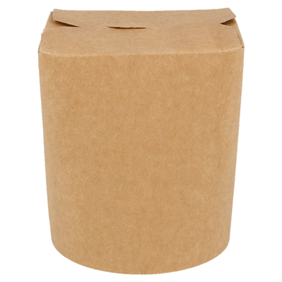RÉCIPIENTS MULTIUSAGES MICRO-ONDABLES 480 ML 275 + 25 PE G/M2 Ø8x9 CM NATUREL KRAFT (50 UNITÉ)