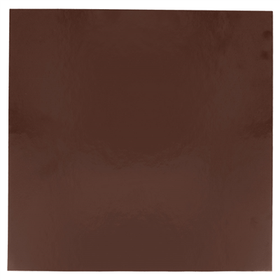 CARTONS PÂTISSERIE DEUX FACES  1100 G/M2 26x26 CM CHOCOLAT/PRALINÉ CARTON (100 UNITÉ) – Image 3