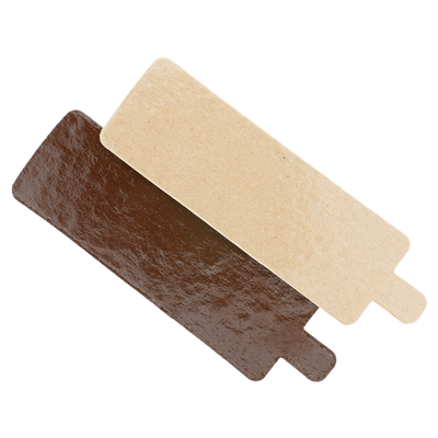 CARTONS PÂTISSERIE DEUX FACES  1100 G/M2 4,5x13 CM CHOCOLAT/PRALINÉ CARTON (200 UNITÉ)