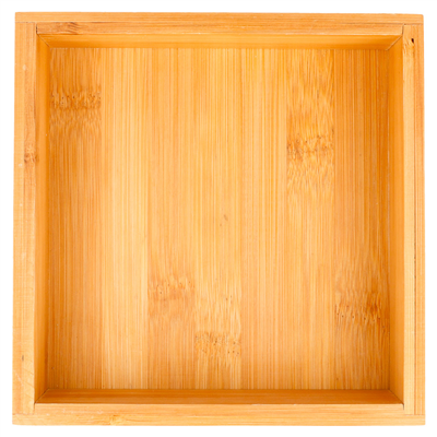 BOÎTE POUR BUFFET  15,5x15,5x5 CM NATUREL BAMBOU (1 UNITÉ) – Image 3