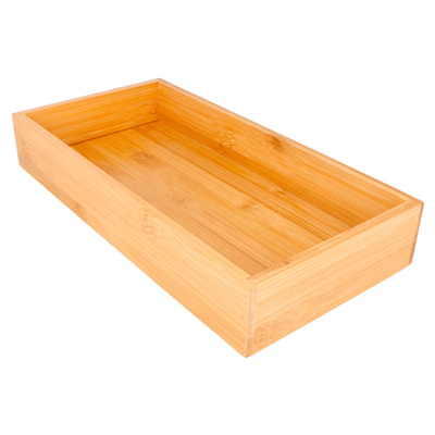 BOÎTE POUR BUFFET  15,5x31x5 CM NATUREL BAMBOU (1 UNITÉ)