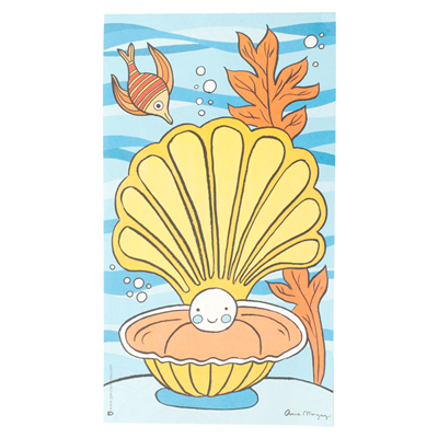 CAHIERS COLORIAGE "FOND DE LA MER" 100 G/M2 12,5x22 CM QUADRICHROMIE CELLULOSE (100 UNITÉ) – Image 2