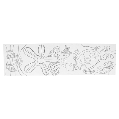 CAHIERS COLORIAGE "FOND DE LA MER" 100 G/M2 12,5x22 CM QUADRICHROMIE CELLULOSE (100 UNITÉ) – Image 3