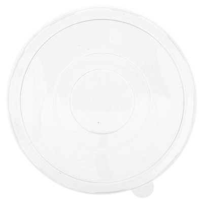 COUVERCLES POUR CODES 224.32-215.04 'BIONIC'  Ø 16x1 CM TRANSPARENT PET (600 UNITÉ)