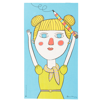 CAHIERS COLORIAGE "VISAGES"  100 G/M2 12,5x22 CM QUADRICHROMIE CELLULOSE (100 UNITÉ) – Image 2