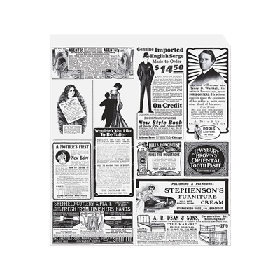 PAPIER INGRAISSABLES OUVERT 2 CÔTÉS FAST FOOD PFAS FREE 'TIMES' 35 G/M2 23x25,5 CM BLANC PARCH.INGRAISSABLE (500 UNITÉ)
