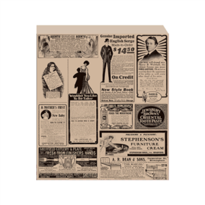 PAPIER INGRAISSABLES OUVERT 2 CÔTÉS FAST FOOD PFAS FREE 'TIMES' 38 G/M2 23x25,5 CM NATUREL PARCH.INGRAISSABLE (500 UNITÉ)