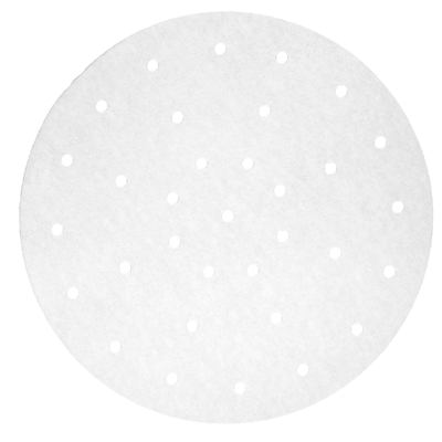 PAPIERS PERFORÉS POUR DIM-SUM 183.06  40 G/M2 Ø28 CM BLANC PARCH.INGRAISSABLE (2000 UNITÉ)