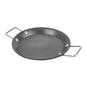 MINI POÊLES  Ø 12,8x1,2 CM NOIR ACIER (6 UNITÉ)