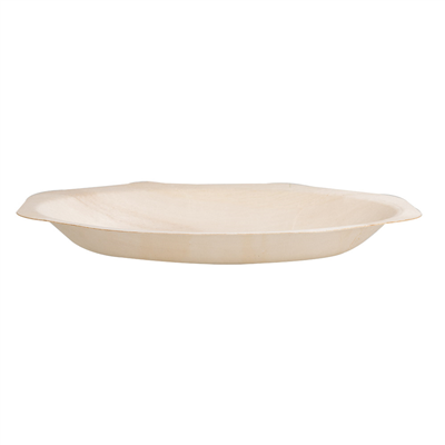 PLATEAUX OCTOGONALES 'WOOD'  20x13x2,5 CM NATUREL BOIS (50 UNITÉ) – Image 2
